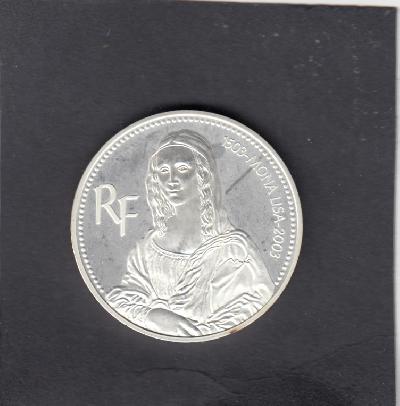 Beschrijving: 1,5 Euro MONA LISA